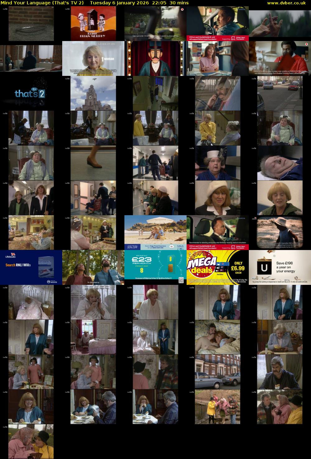 Mind Your Language (That's TV 2) Tuesday 6 January 2026 22:05 - 22:35
