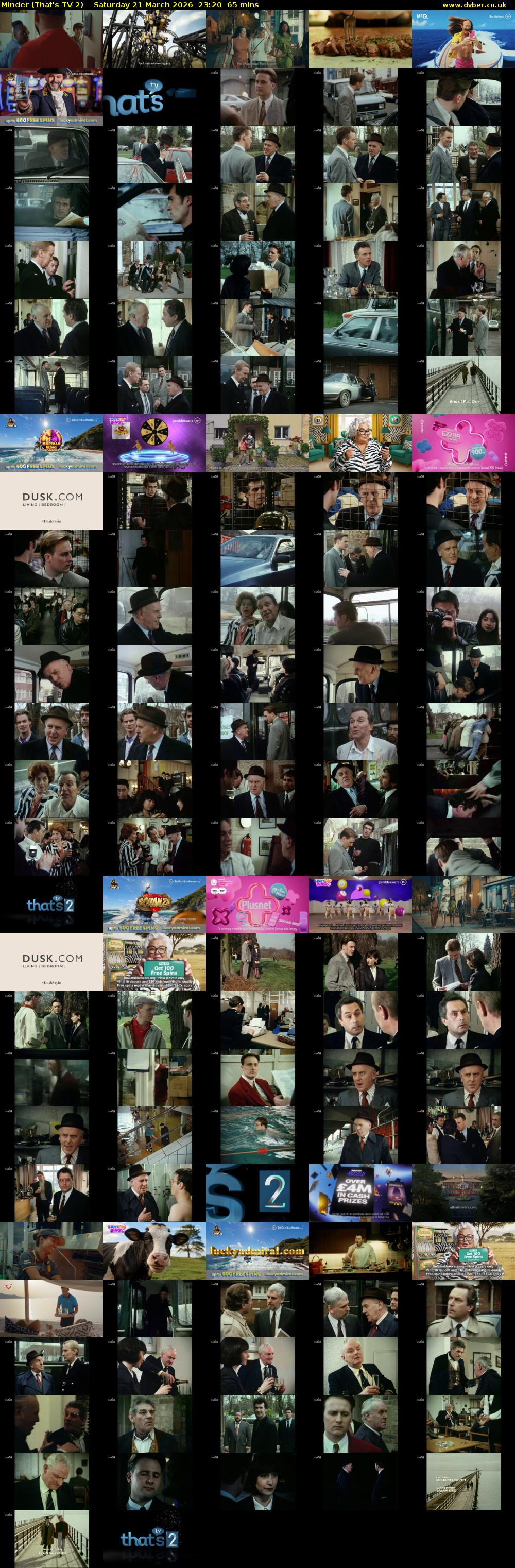 Minder (That's TV 2) Saturday 21 March 2026 23:20 - 00:25