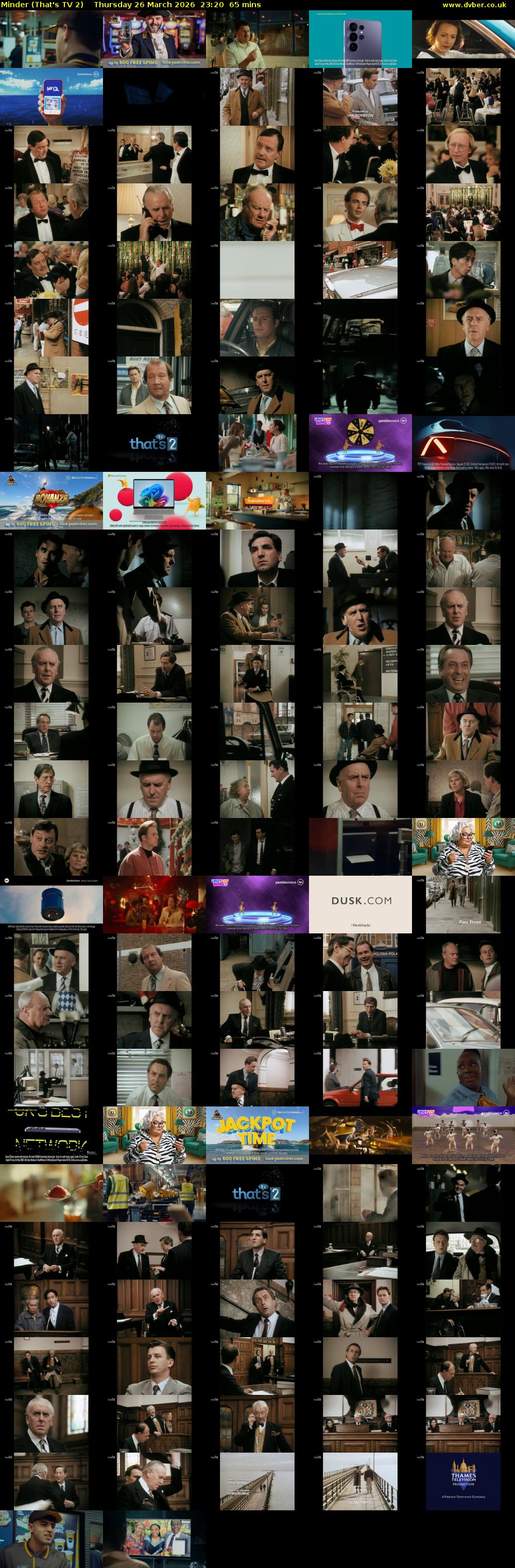 Minder (That's TV 2) Thursday 26 March 2026 23:20 - 00:25