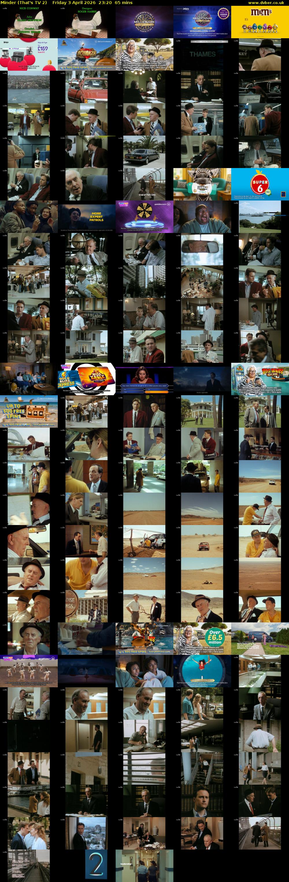 Minder (That's TV 2) Friday 3 April 2026 23:20 - 00:25