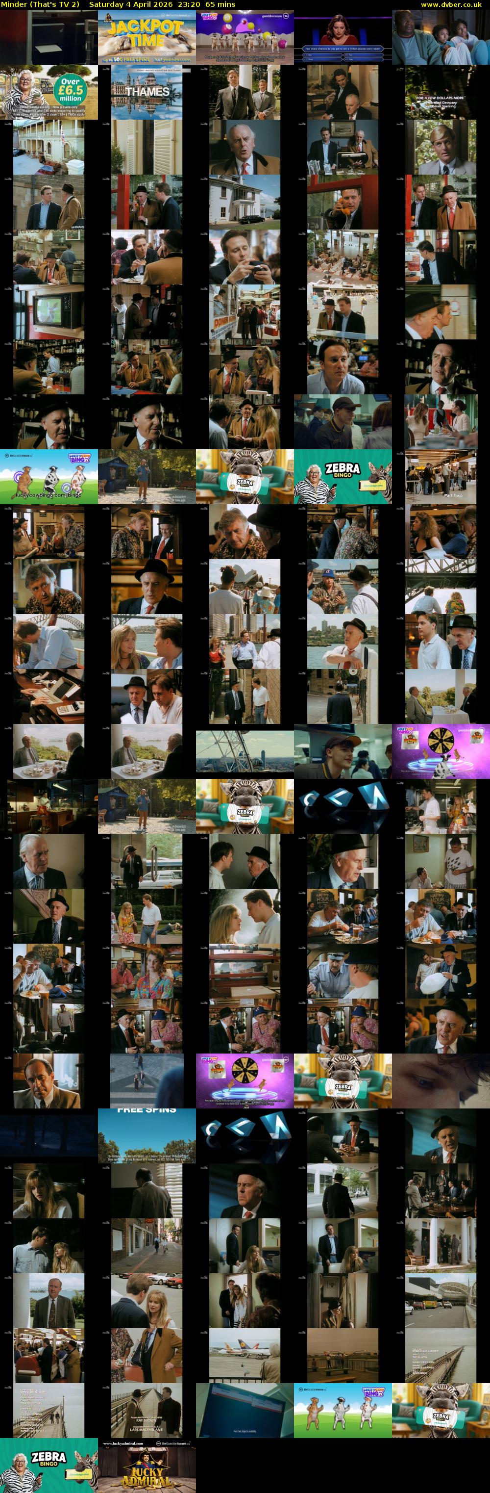 Minder (That's TV 2) Saturday 4 April 2026 23:20 - 00:25