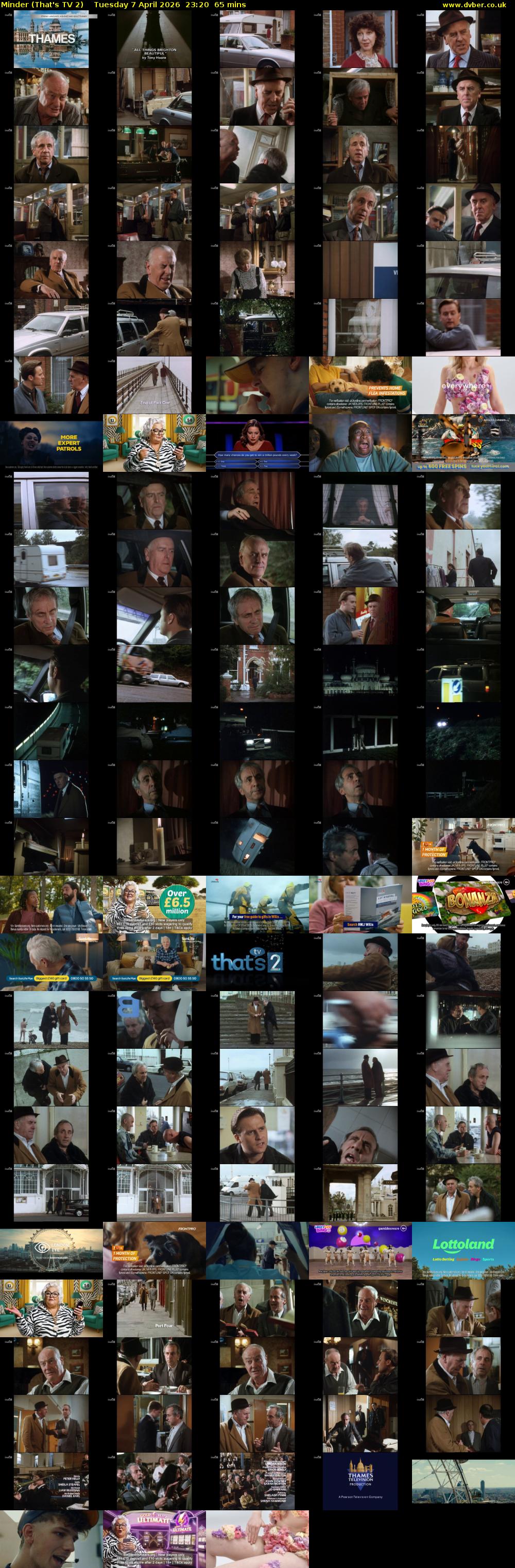 Minder (That's TV 2) Tuesday 7 April 2026 23:20 - 00:25