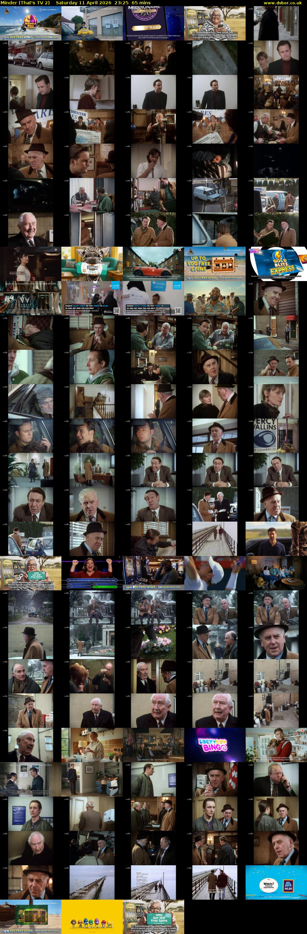 Minder (That's TV 2) Saturday 11 April 2026 23:25 - 00:30