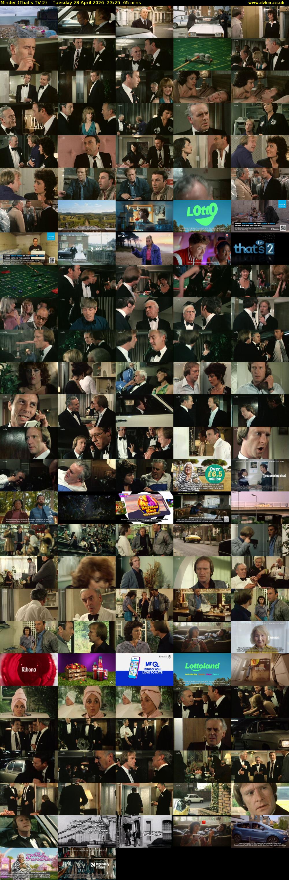 Minder (That's TV 2) Tuesday 28 April 2026 23:25 - 00:30