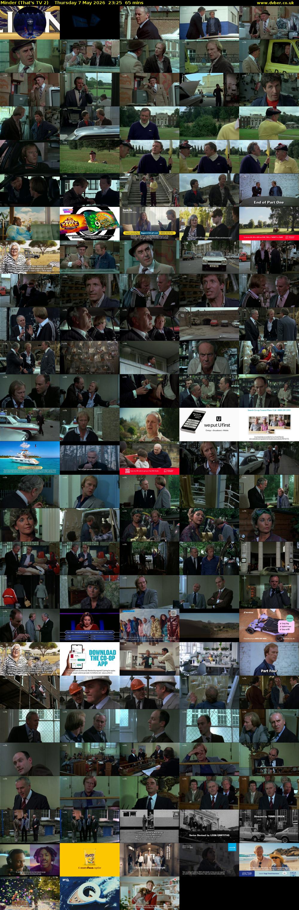 Minder (That's TV 2) Thursday 7 May 2026 23:25 - 00:30