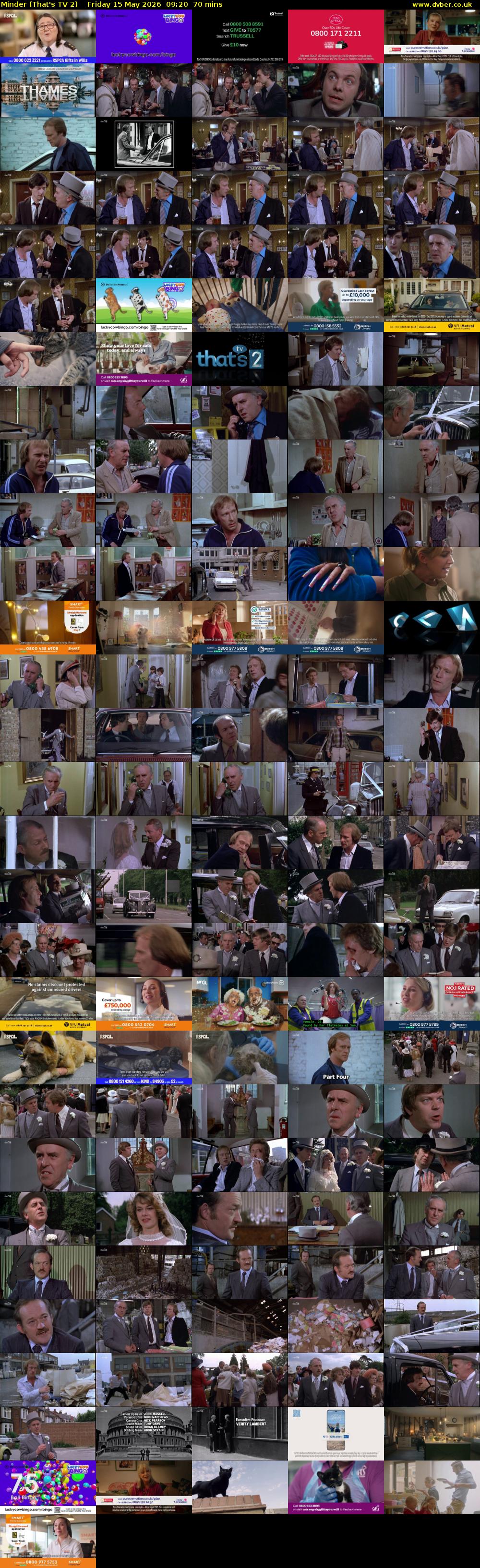 Minder (That's TV 2) Friday 15 May 2026 09:20 - 10:30