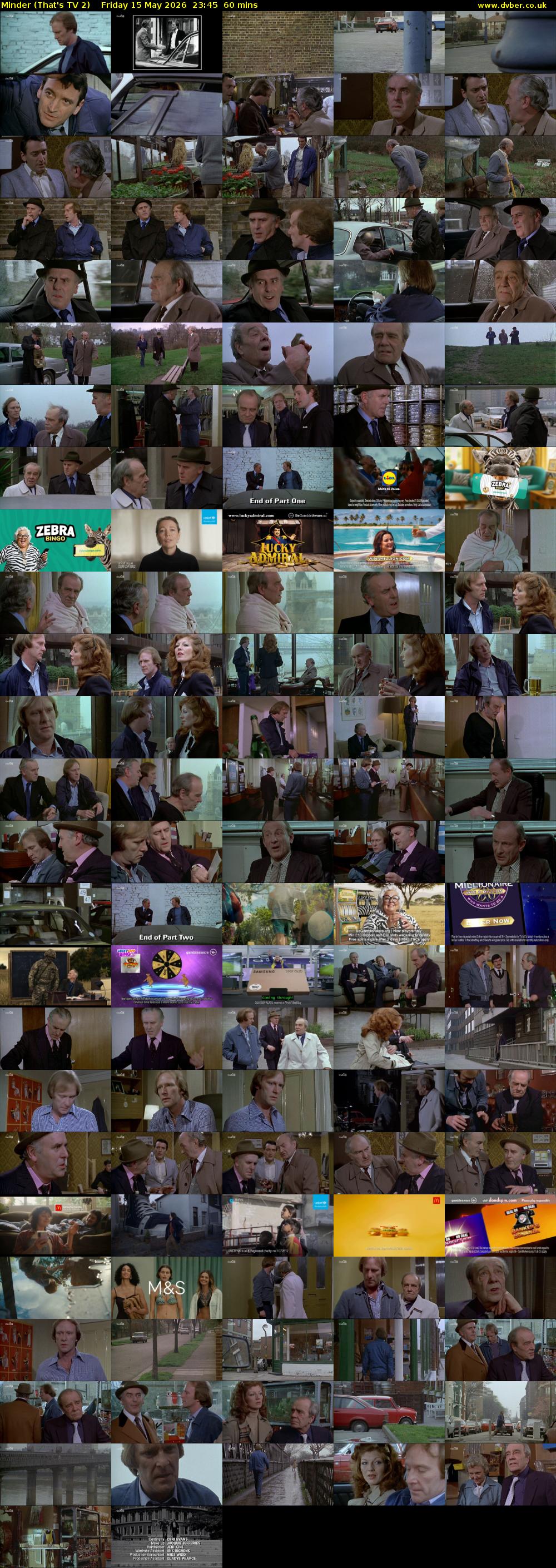 Minder (That's TV 2) Friday 15 May 2026 23:45 - 00:45