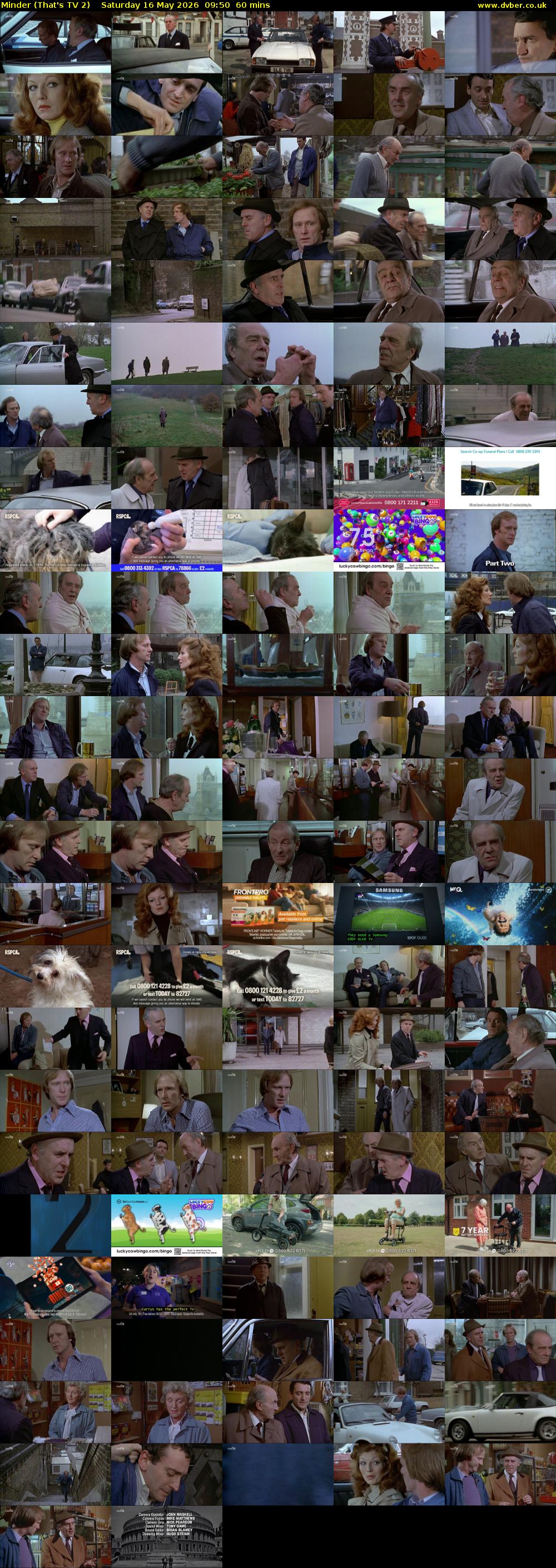 Minder (That's TV 2) Saturday 16 May 2026 09:50 - 10:50