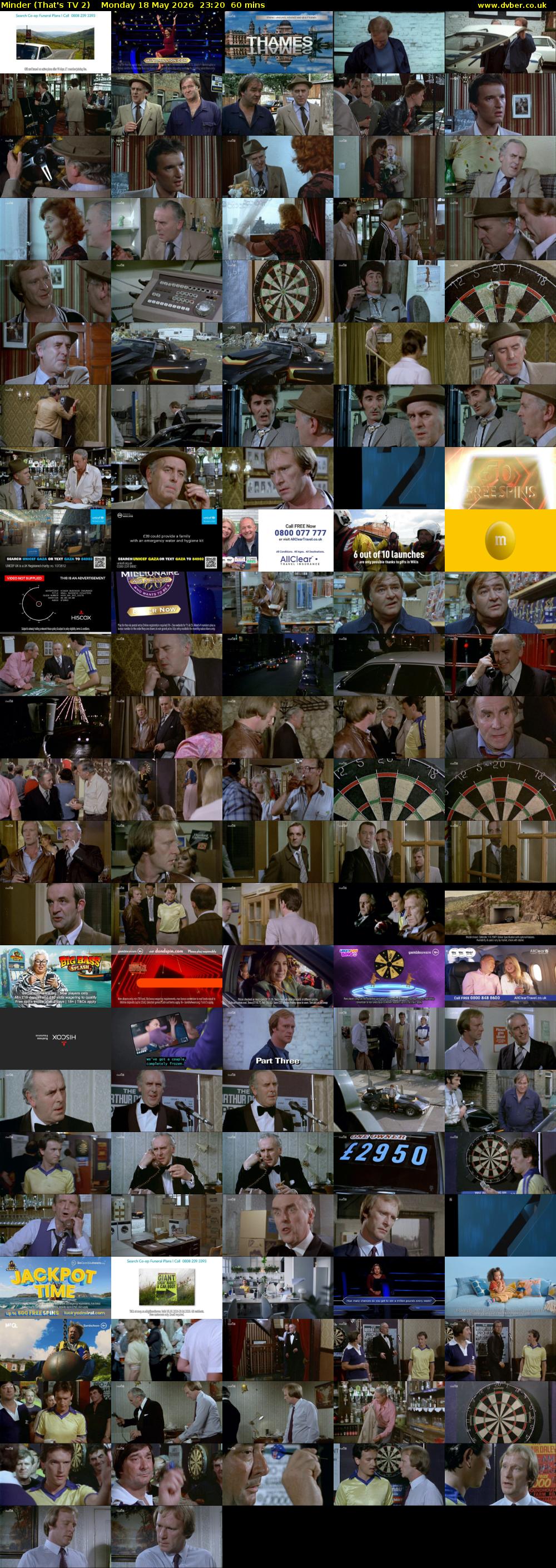 Minder (That's TV 2) Monday 18 May 2026 23:20 - 00:20