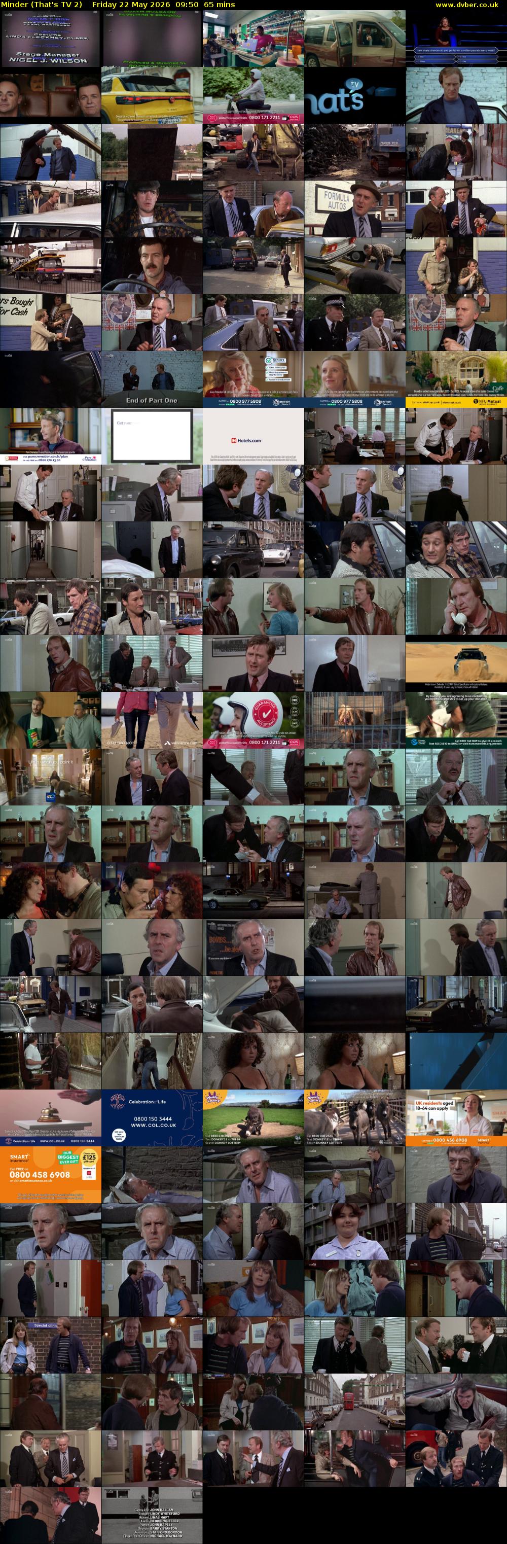 Minder (That's TV 2) Friday 22 May 2026 09:50 - 10:55