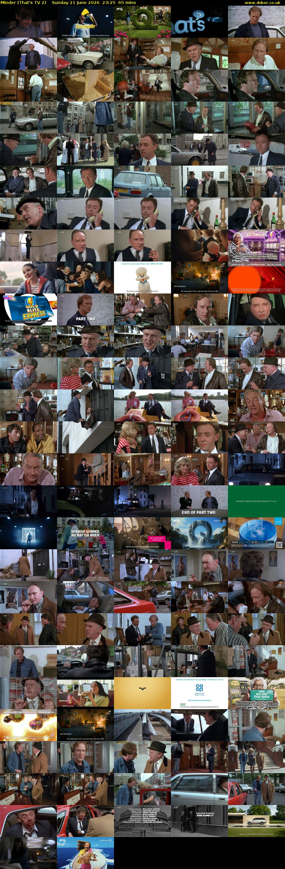 Minder (That's TV 2) Sunday 21 June 2026 23:25 - 00:30