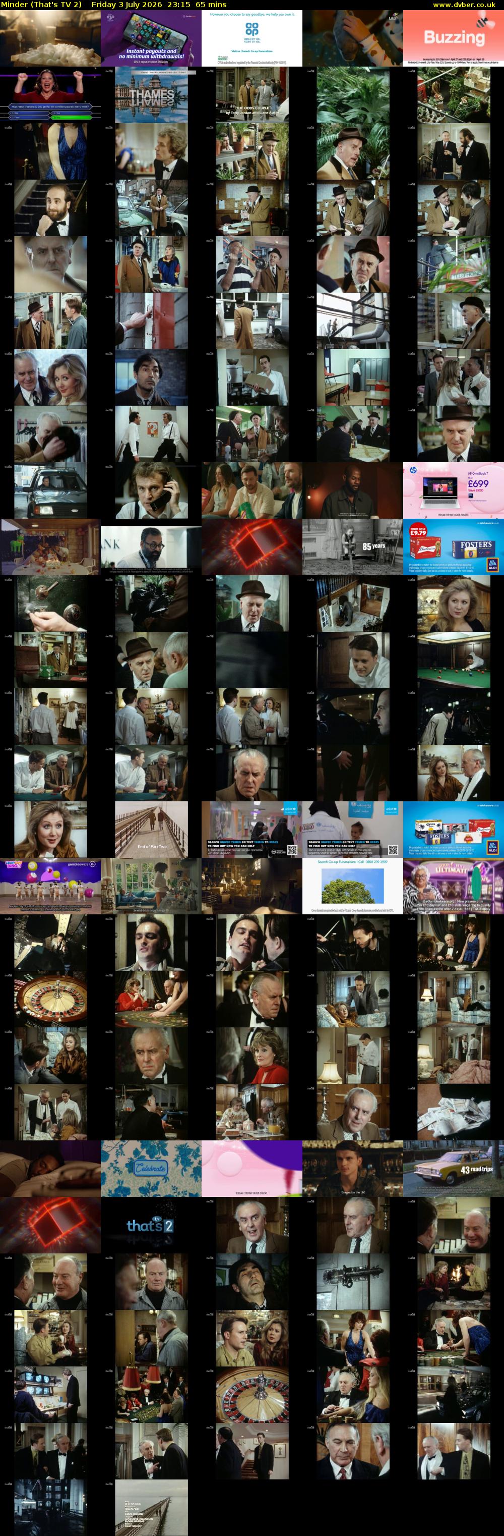 Minder (That's TV 2) Friday 3 July 2026 23:15 - 00:20