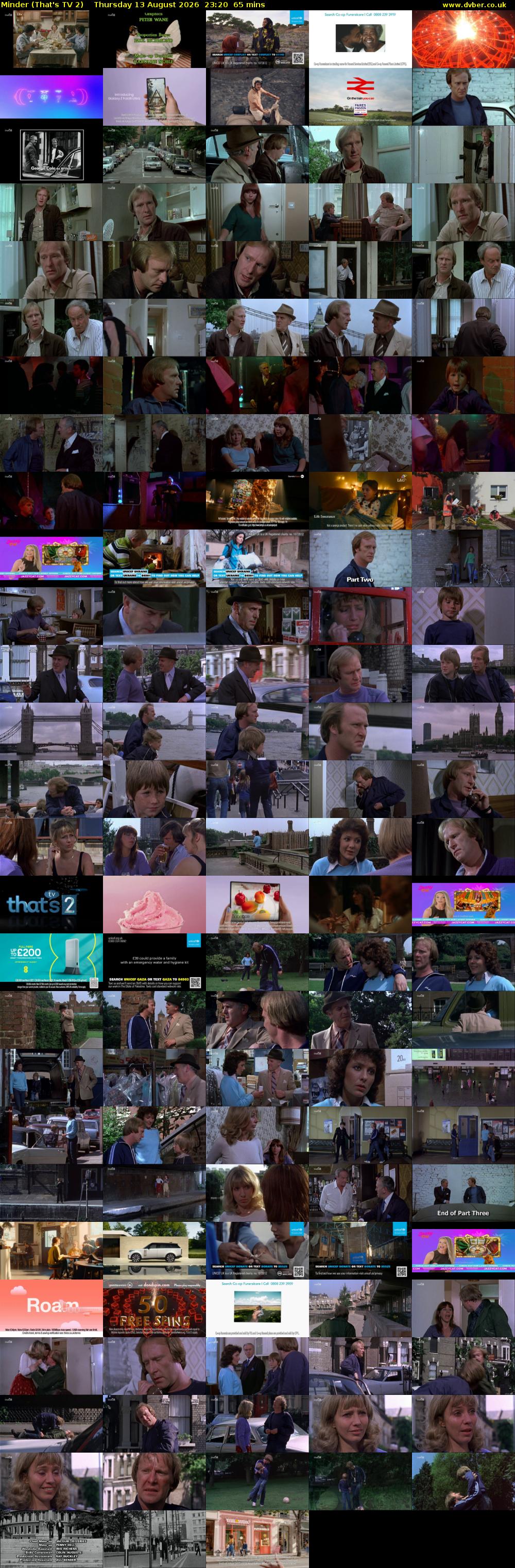 Minder (That's TV 2) Thursday 13 August 2026 23:20 - 00:25