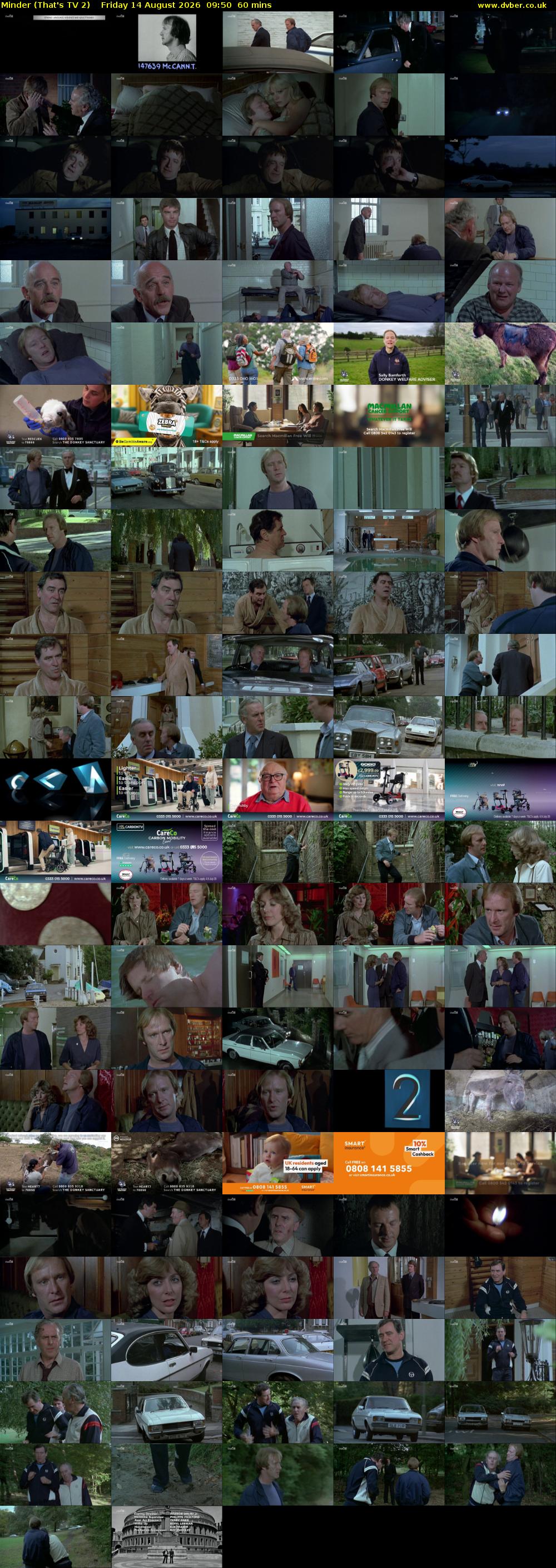 Minder (That's TV 2) Friday 14 August 2026 09:50 - 10:50