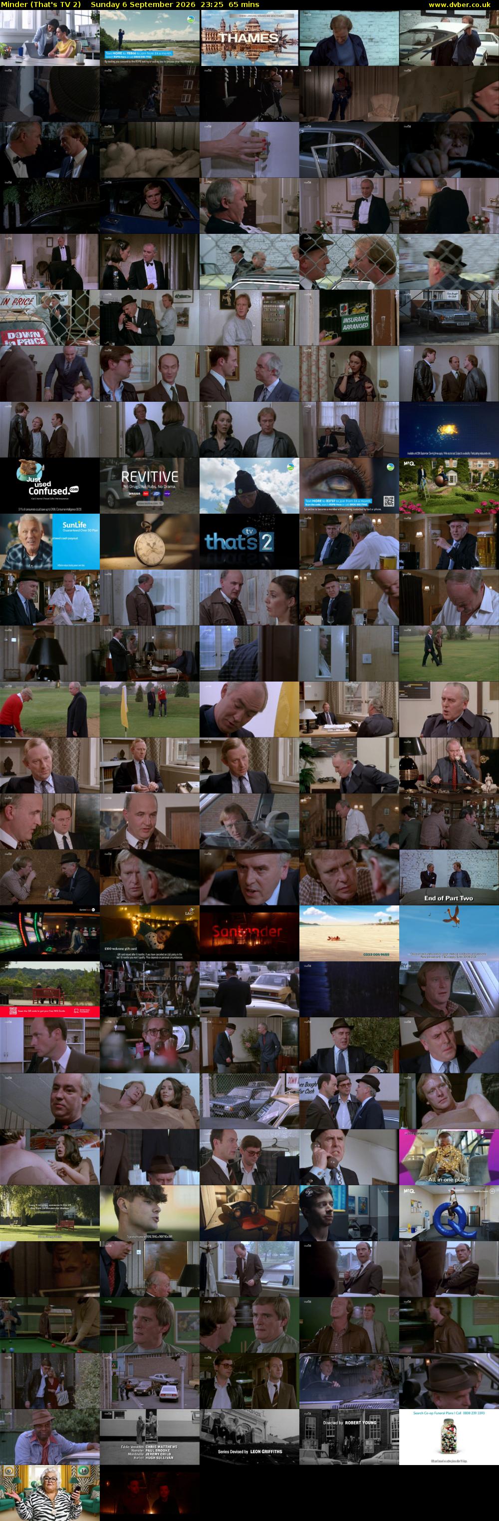Minder (That's TV 2) Sunday 6 September 2026 23:25 - 00:30