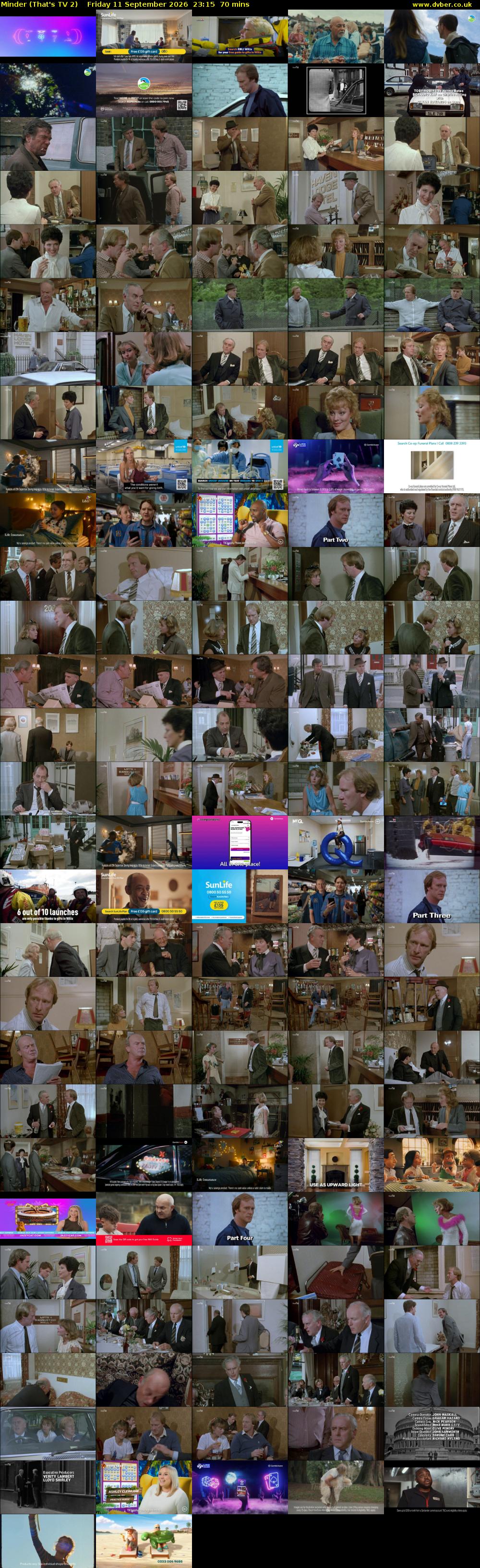 Minder (That's TV 2) Friday 11 September 2026 23:15 - 00:25