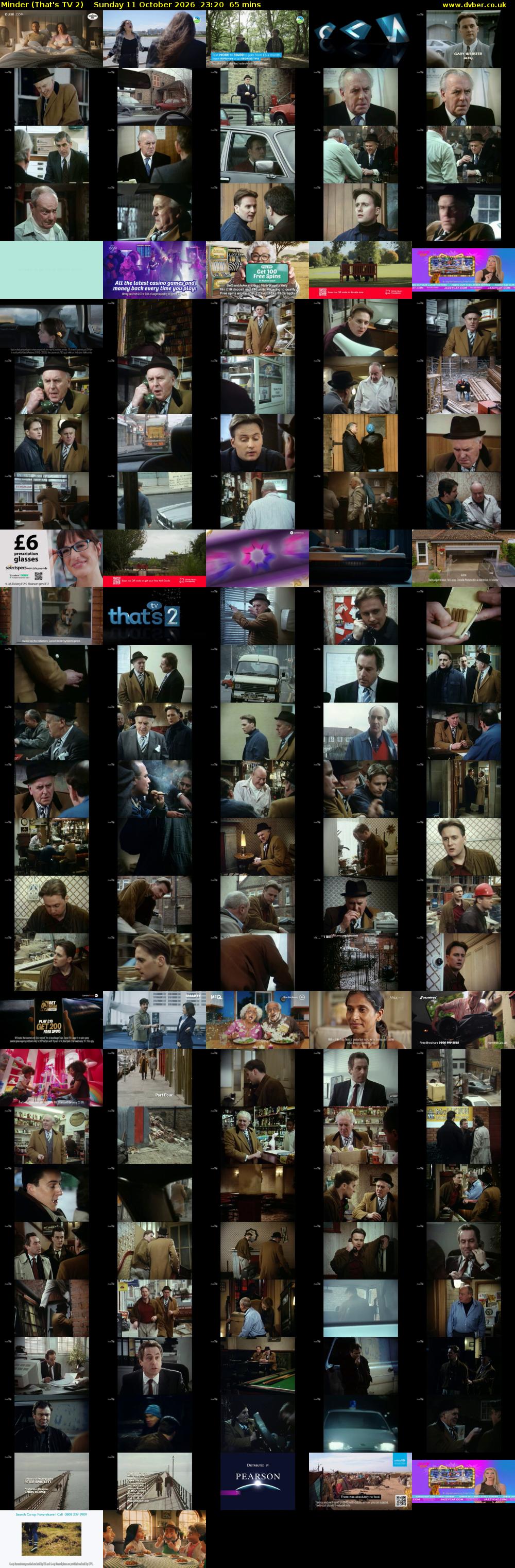 Minder (That's TV 2) Sunday 11 October 2026 23:20 - 00:25