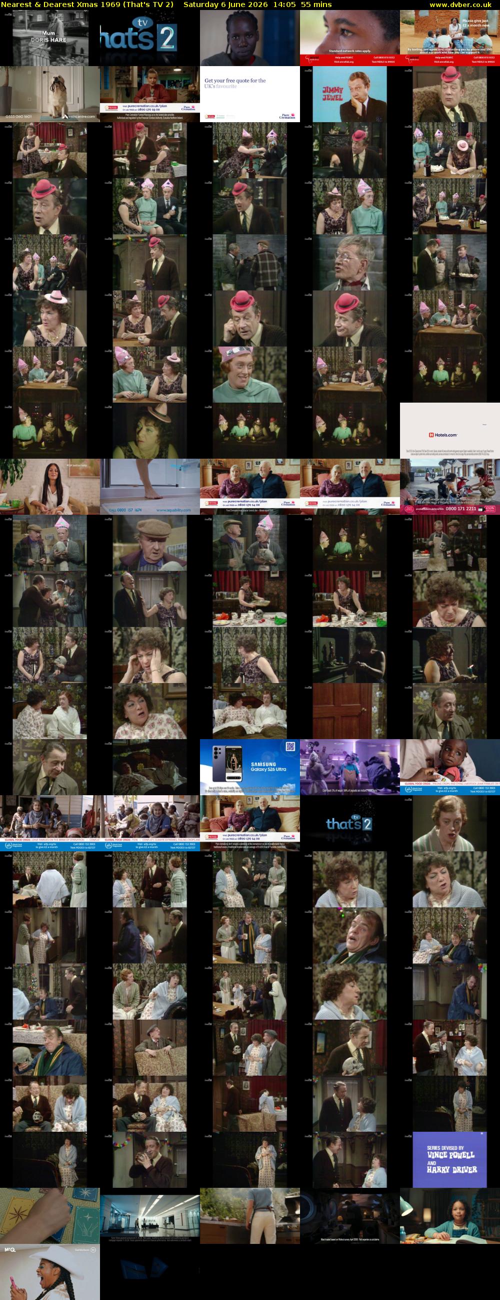 Nearest & Dearest Xmas 1969 (That's TV 2) Saturday 6 June 2026 14:05 - 15:00
