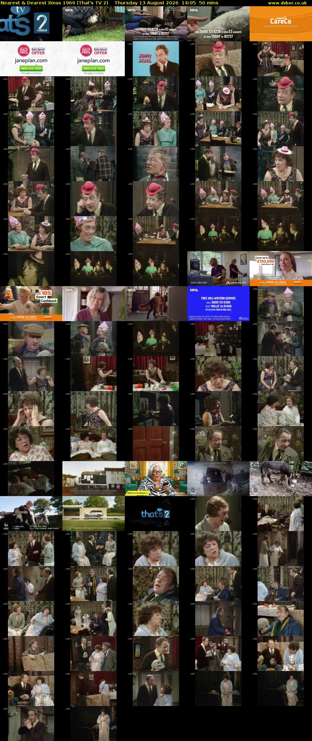 Nearest & Dearest Xmas 1969 (That's TV 2) Thursday 13 August 2026 14:05 - 14:55