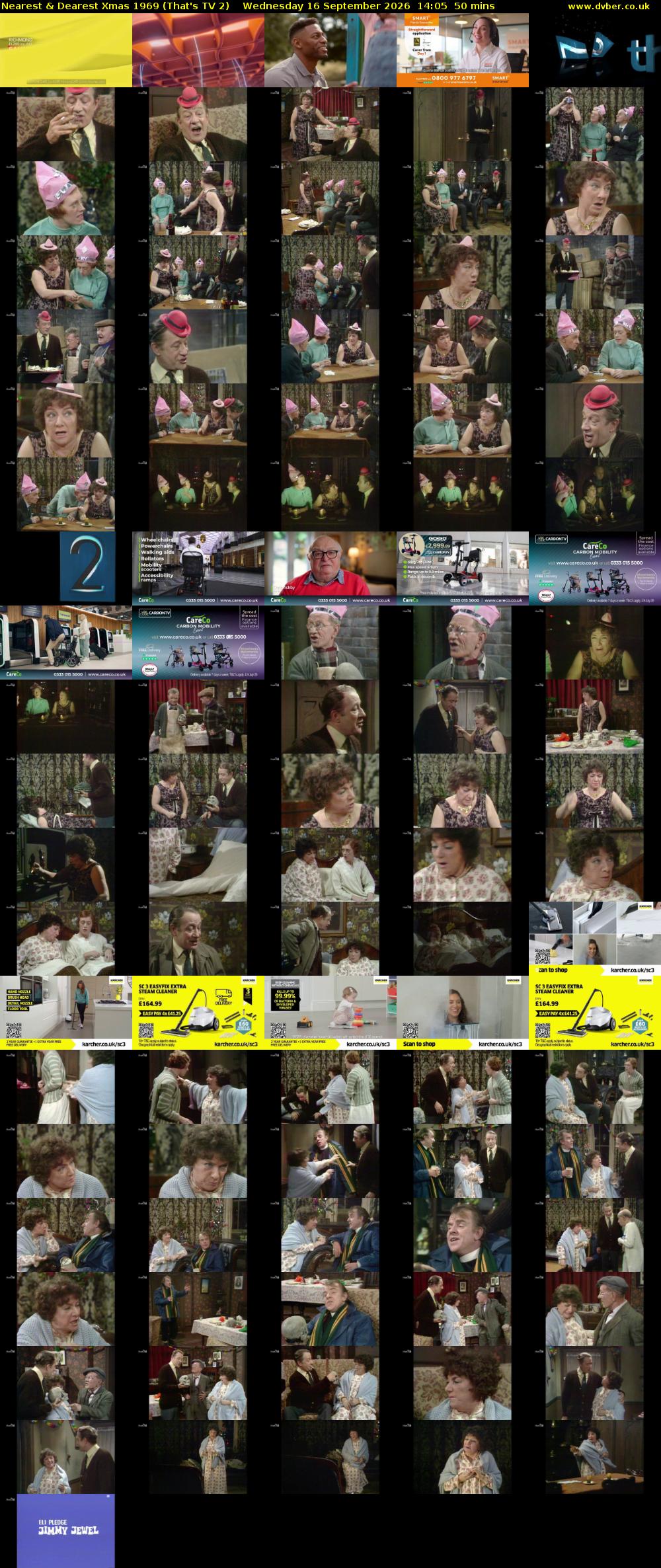 Nearest & Dearest Xmas 1969 (That's TV 2) Wednesday 16 September 2026 14:05 - 14:55