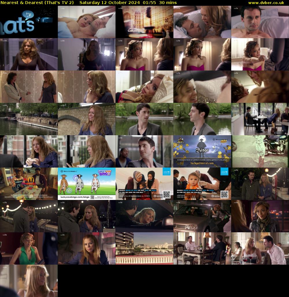Nearest & Dearest (That's TV 2) Saturday 12 October 2024 01:55 - 02:25