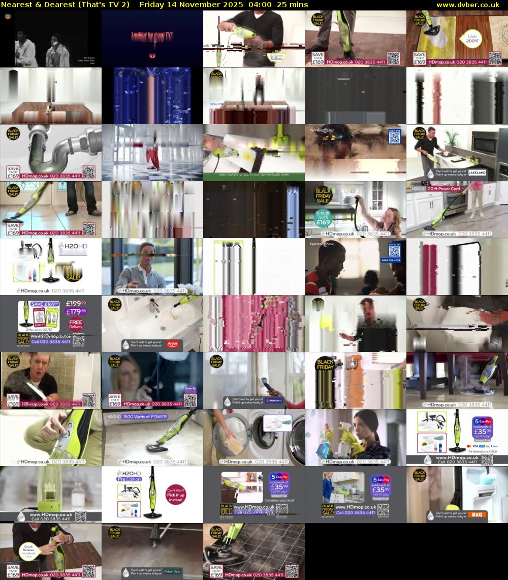 Nearest & Dearest (That's TV 2) Friday 14 November 2025 04:00 - 04:25