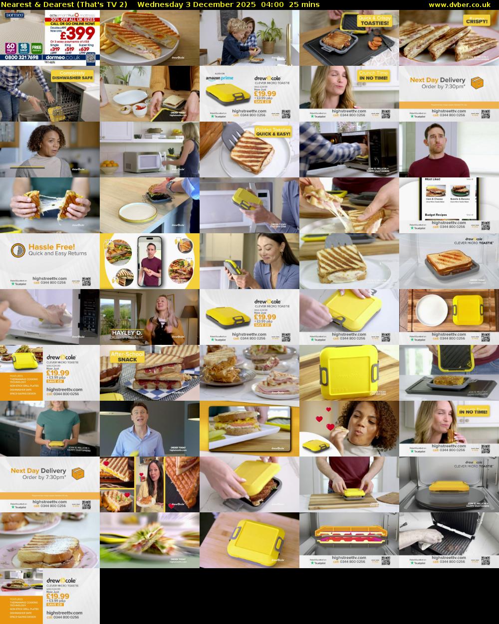 Nearest & Dearest (That's TV 2) Wednesday 3 December 2025 04:00 - 04:25