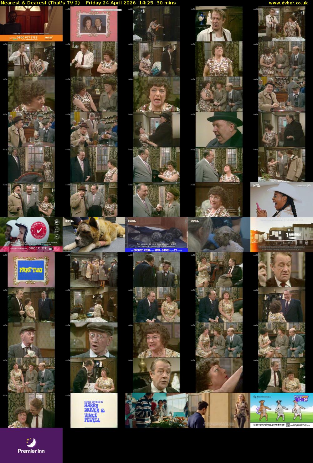 Nearest & Dearest (That's TV 2) Friday 24 April 2026 14:25 - 14:55