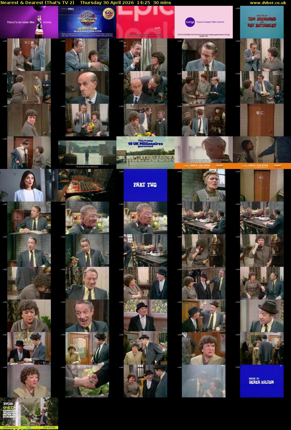 Nearest & Dearest (That's TV 2) Thursday 30 April 2026 14:25 - 14:55