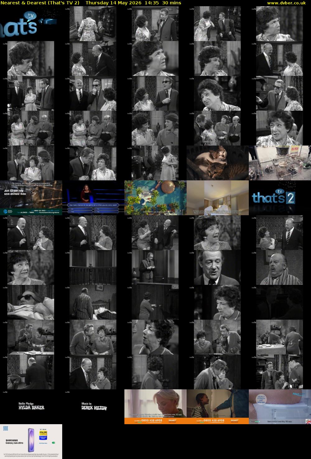 Nearest & Dearest (That's TV 2) Thursday 14 May 2026 14:35 - 15:05