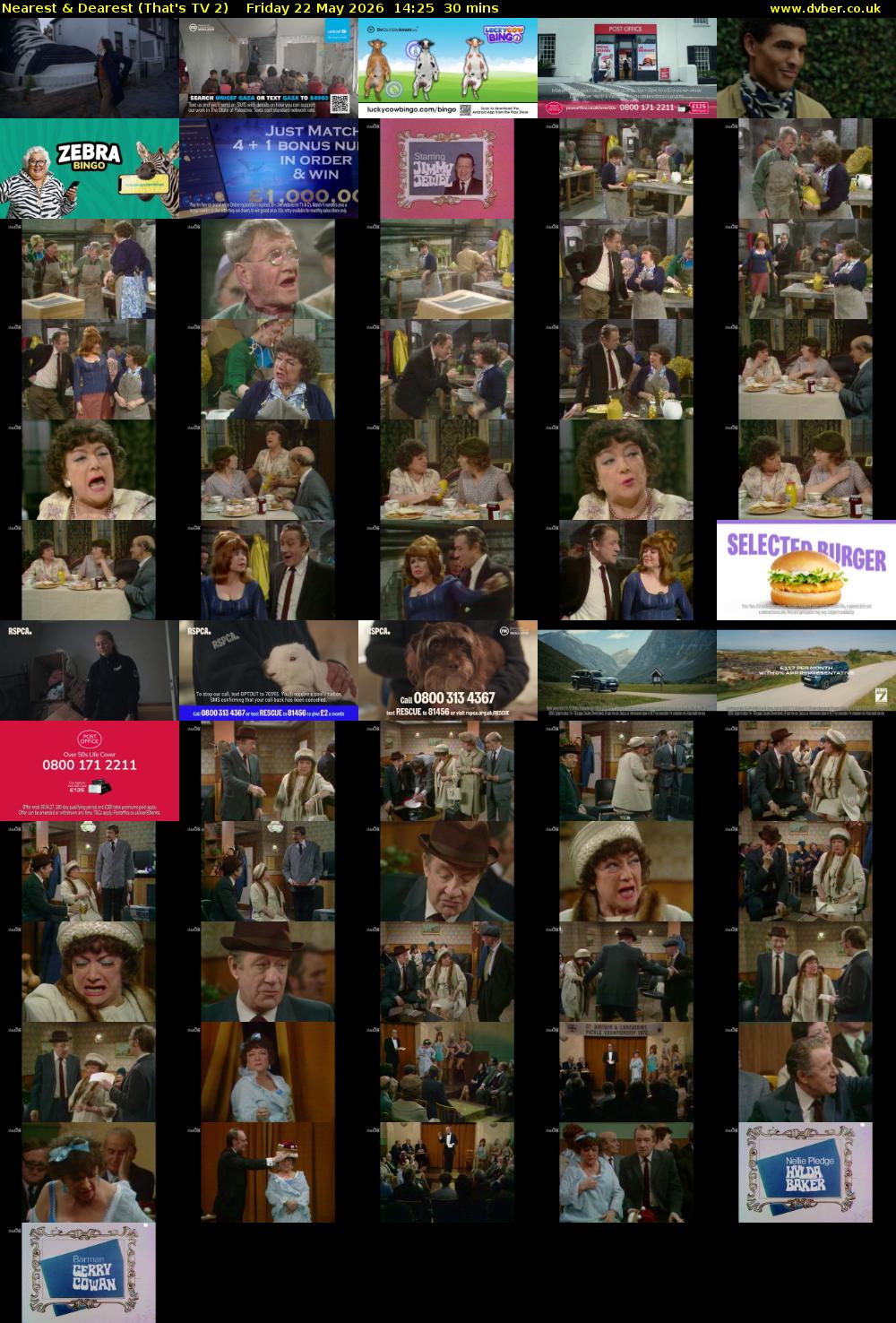 Nearest & Dearest (That's TV 2) Friday 22 May 2026 14:25 - 14:55