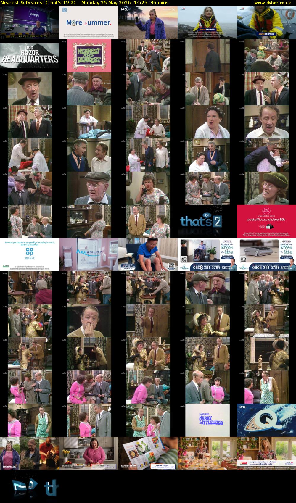 Nearest & Dearest (That's TV 2) Monday 25 May 2026 14:25 - 15:00