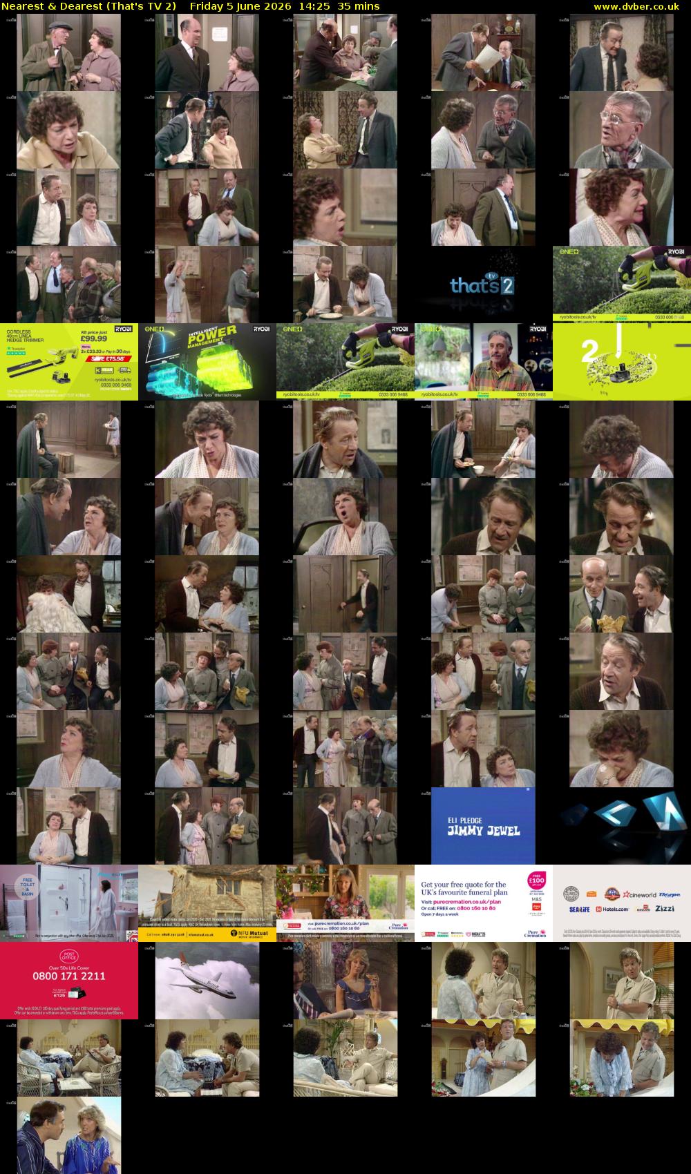 Nearest & Dearest (That's TV 2) Friday 5 June 2026 14:25 - 15:00