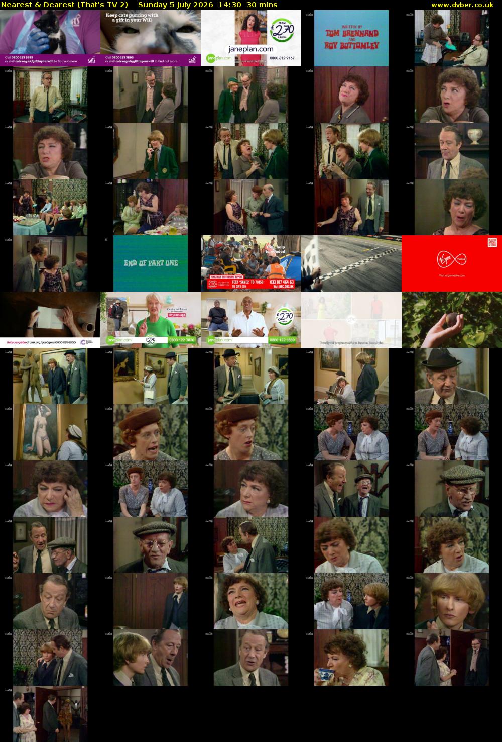 Nearest & Dearest (That's TV 2) Sunday 5 July 2026 14:30 - 15:00