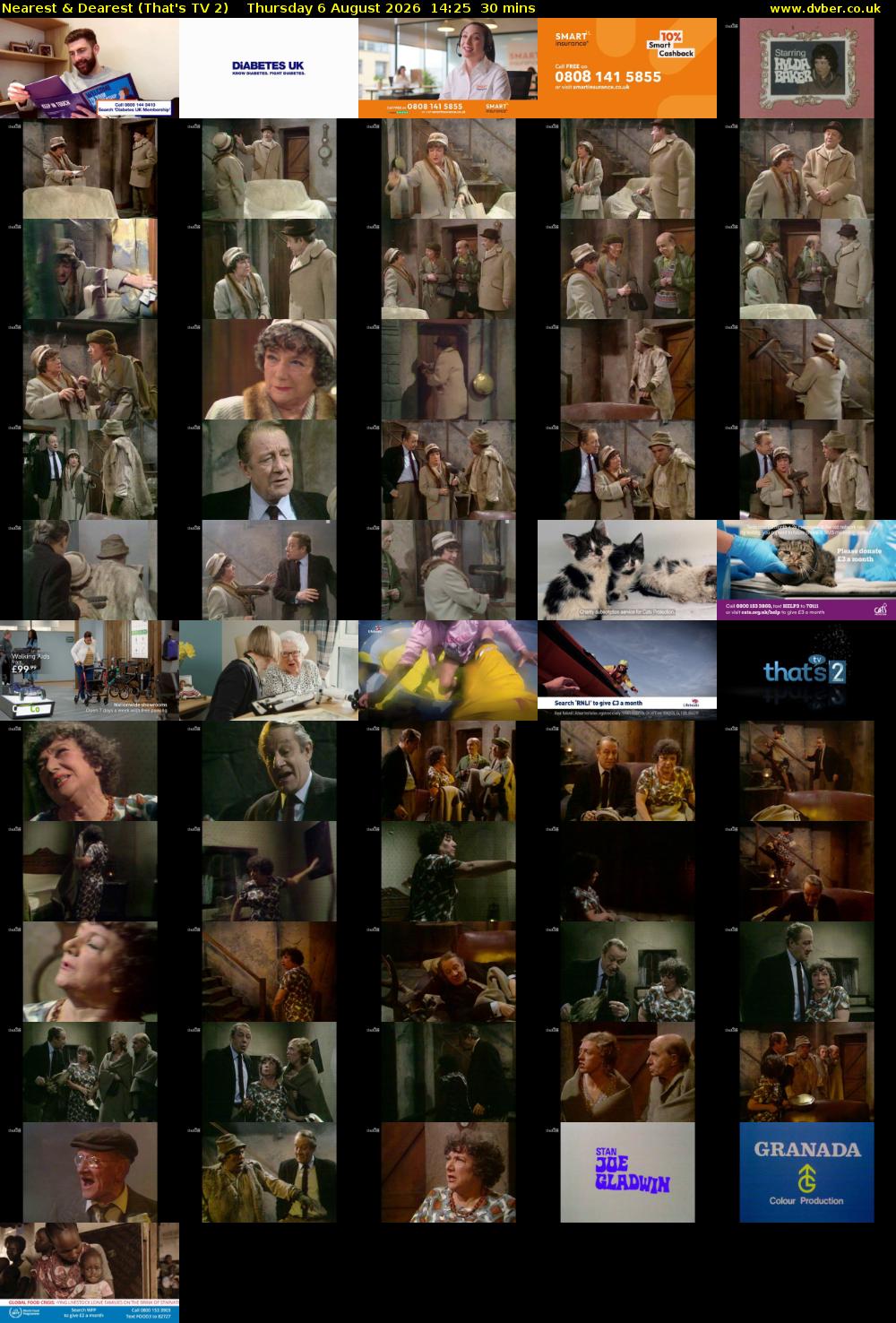 Nearest & Dearest (That's TV 2) Thursday 6 August 2026 14:25 - 14:55