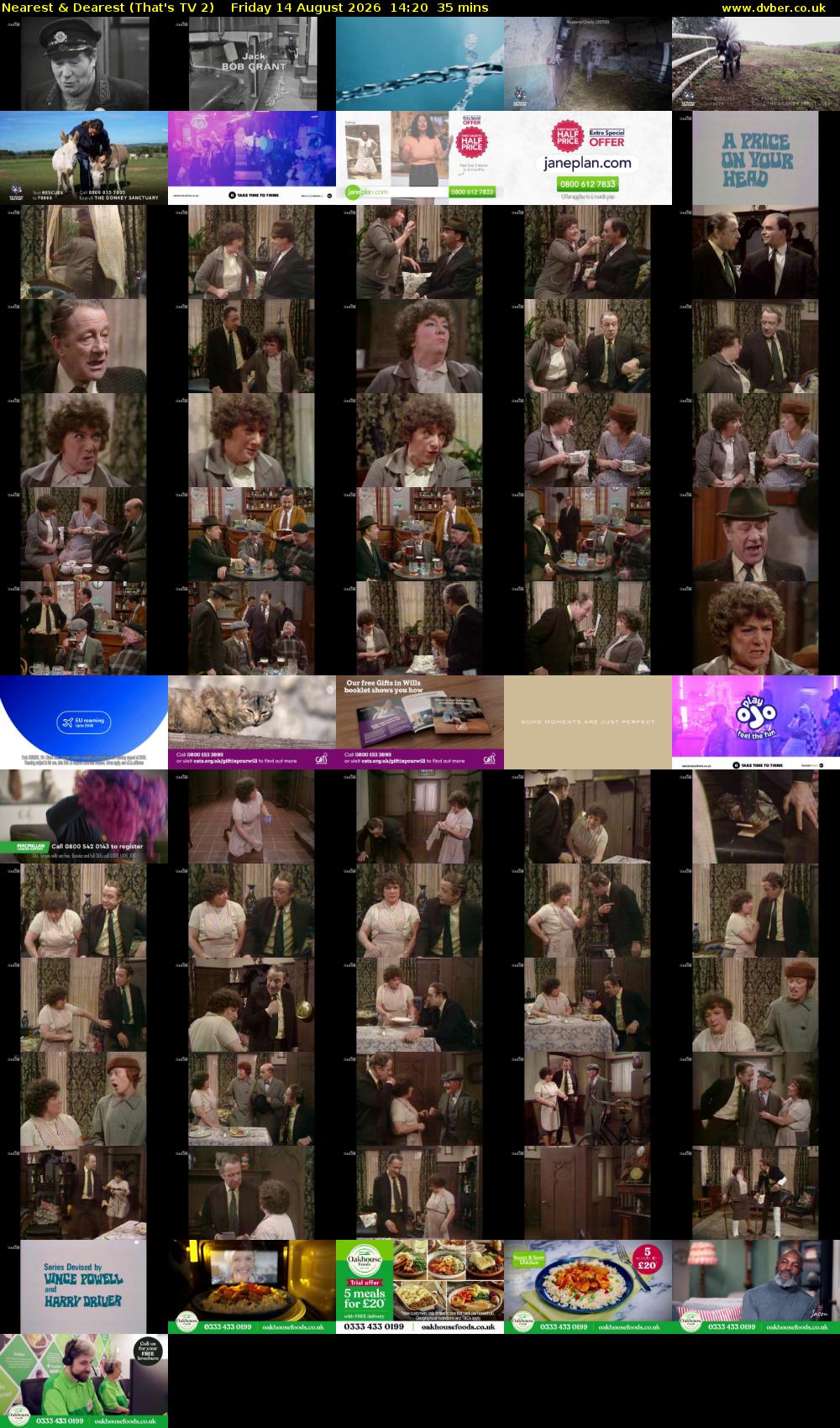 Nearest & Dearest (That's TV 2) Friday 14 August 2026 14:20 - 14:55