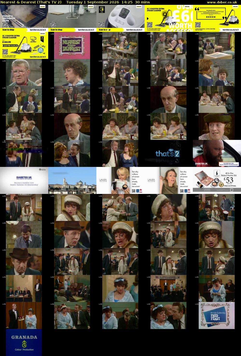 Nearest & Dearest (That's TV 2) Tuesday 1 September 2026 14:25 - 14:55