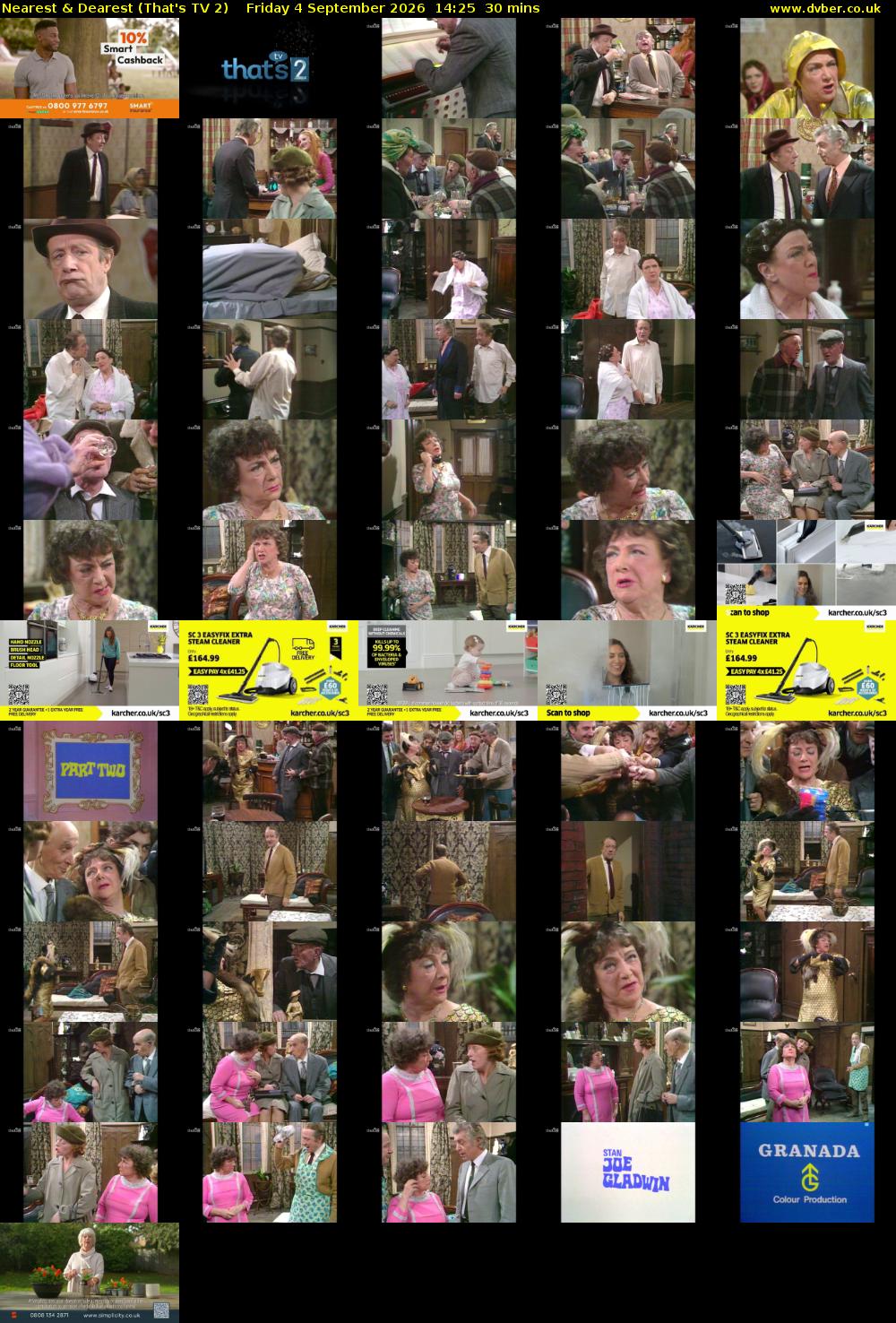 Nearest & Dearest (That's TV 2) Friday 4 September 2026 14:25 - 14:55