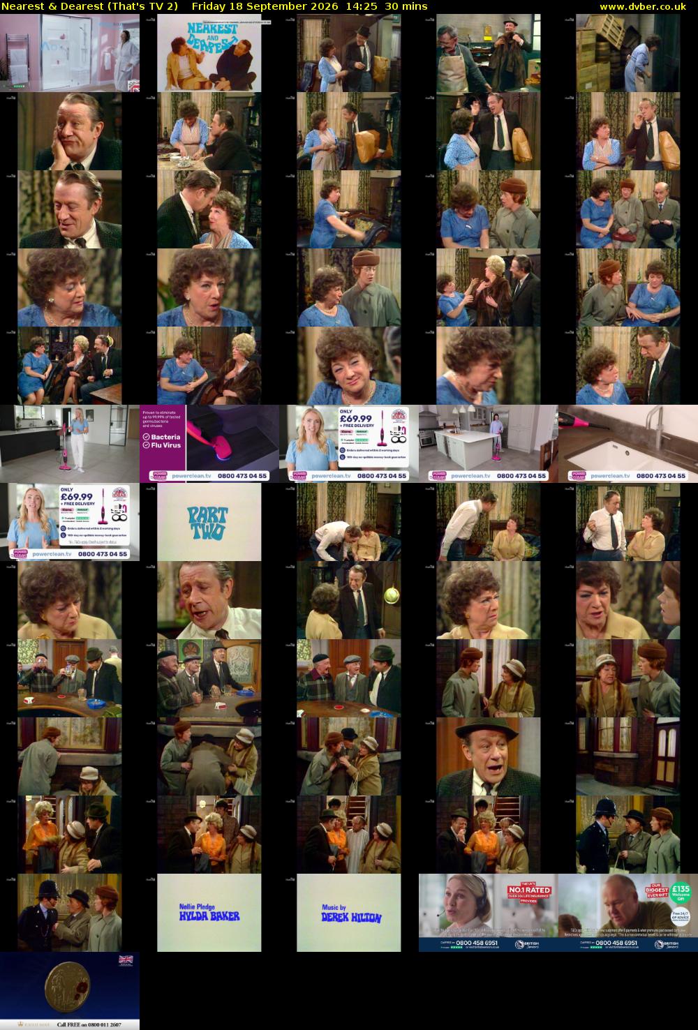 Nearest & Dearest (That's TV 2) Friday 18 September 2026 14:25 - 14:55