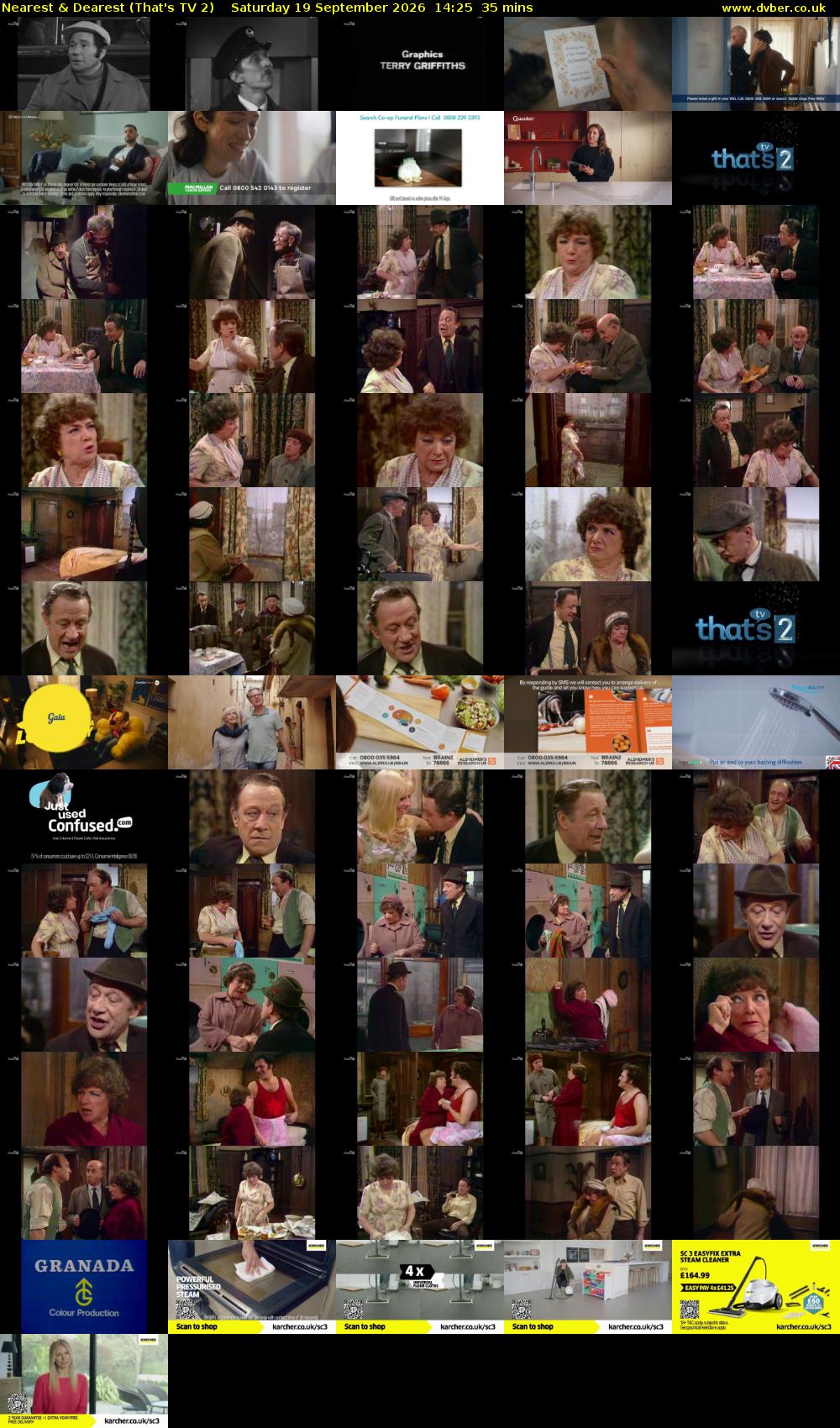 Nearest & Dearest (That's TV 2) Saturday 19 September 2026 14:25 - 15:00
