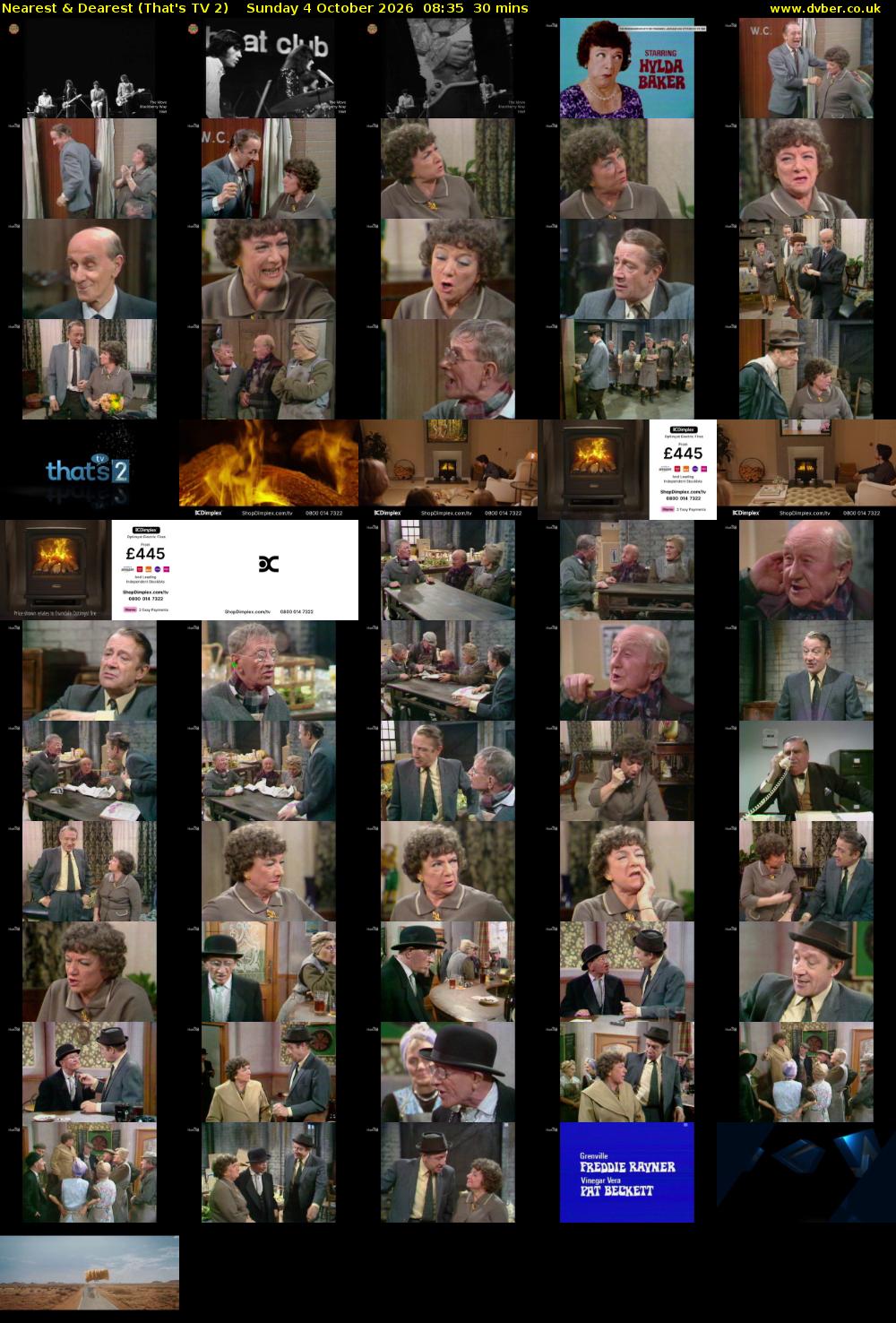 Nearest & Dearest (That's TV 2) Sunday 4 October 2026 08:35 - 09:05