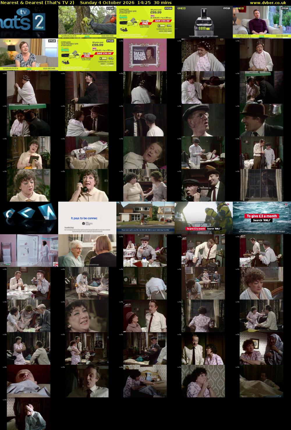 Nearest & Dearest (That's TV 2) Sunday 4 October 2026 14:25 - 14:55
