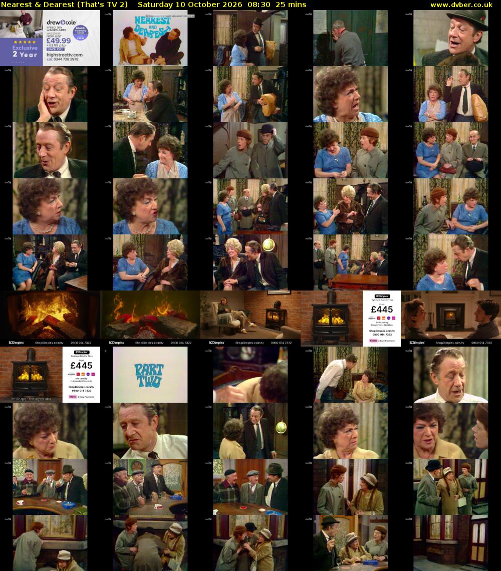 Nearest & Dearest (That's TV 2) Saturday 10 October 2026 08:30 - 08:55