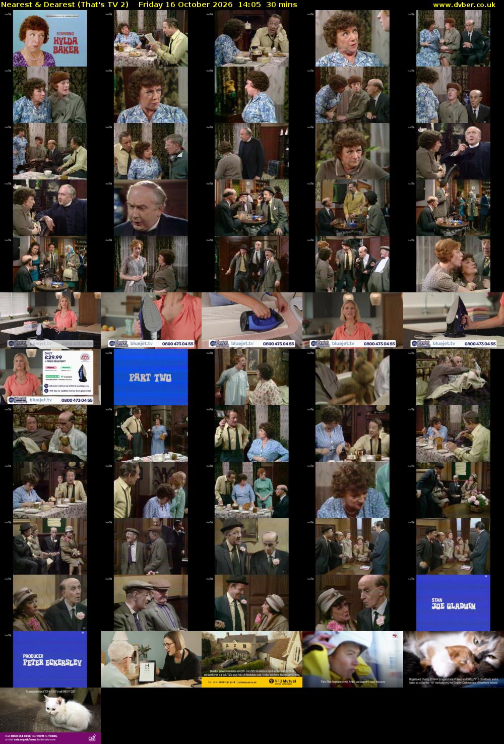 Nearest & Dearest (That's TV 2) Friday 16 October 2026 14:05 - 14:35