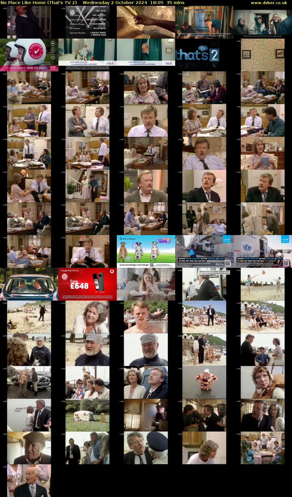 No Place Like Home (That's TV 2) Wednesday 2 October 2024 18:05 - 18:40