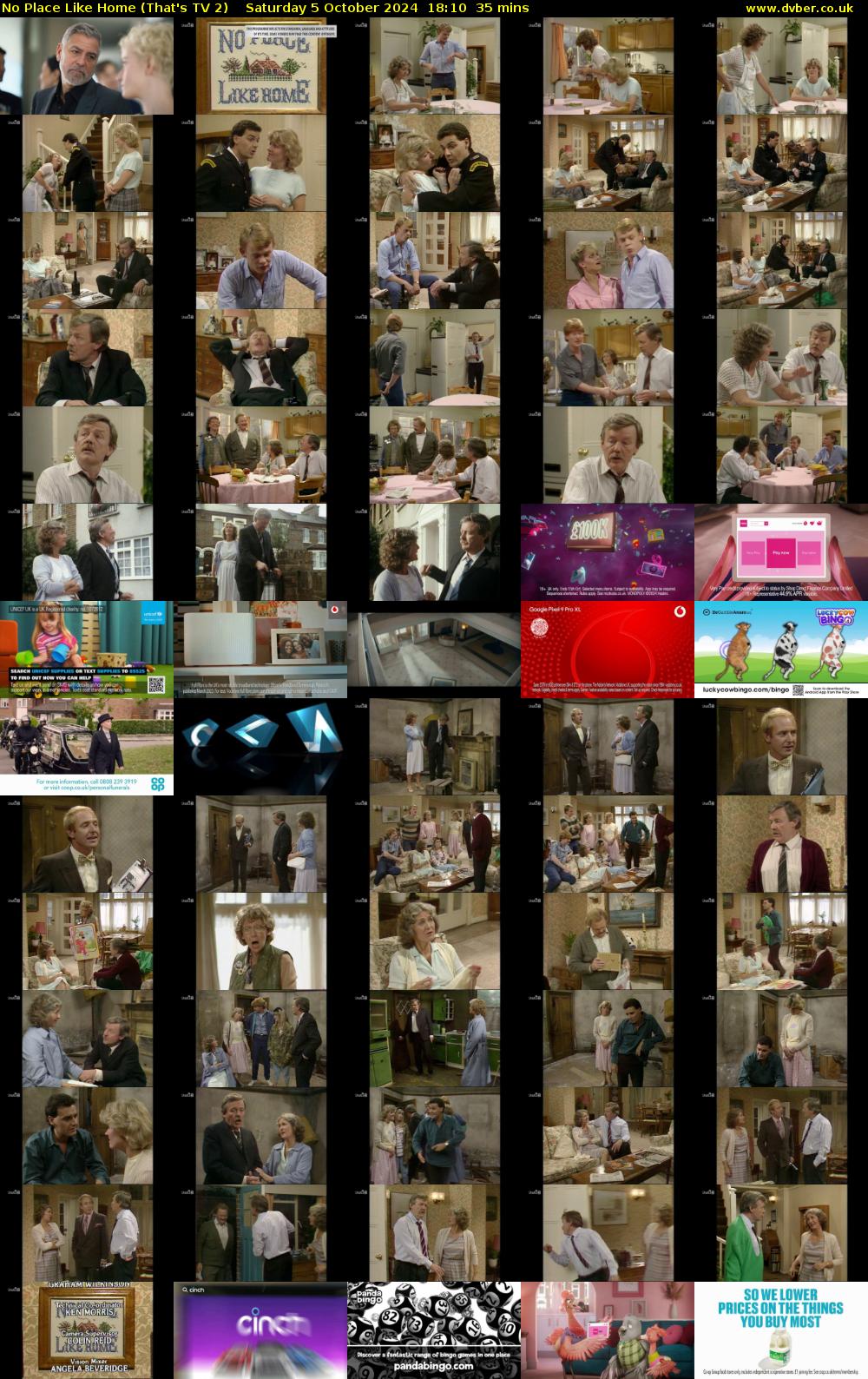 No Place Like Home (That's TV 2) Saturday 5 October 2024 18:10 - 18:45