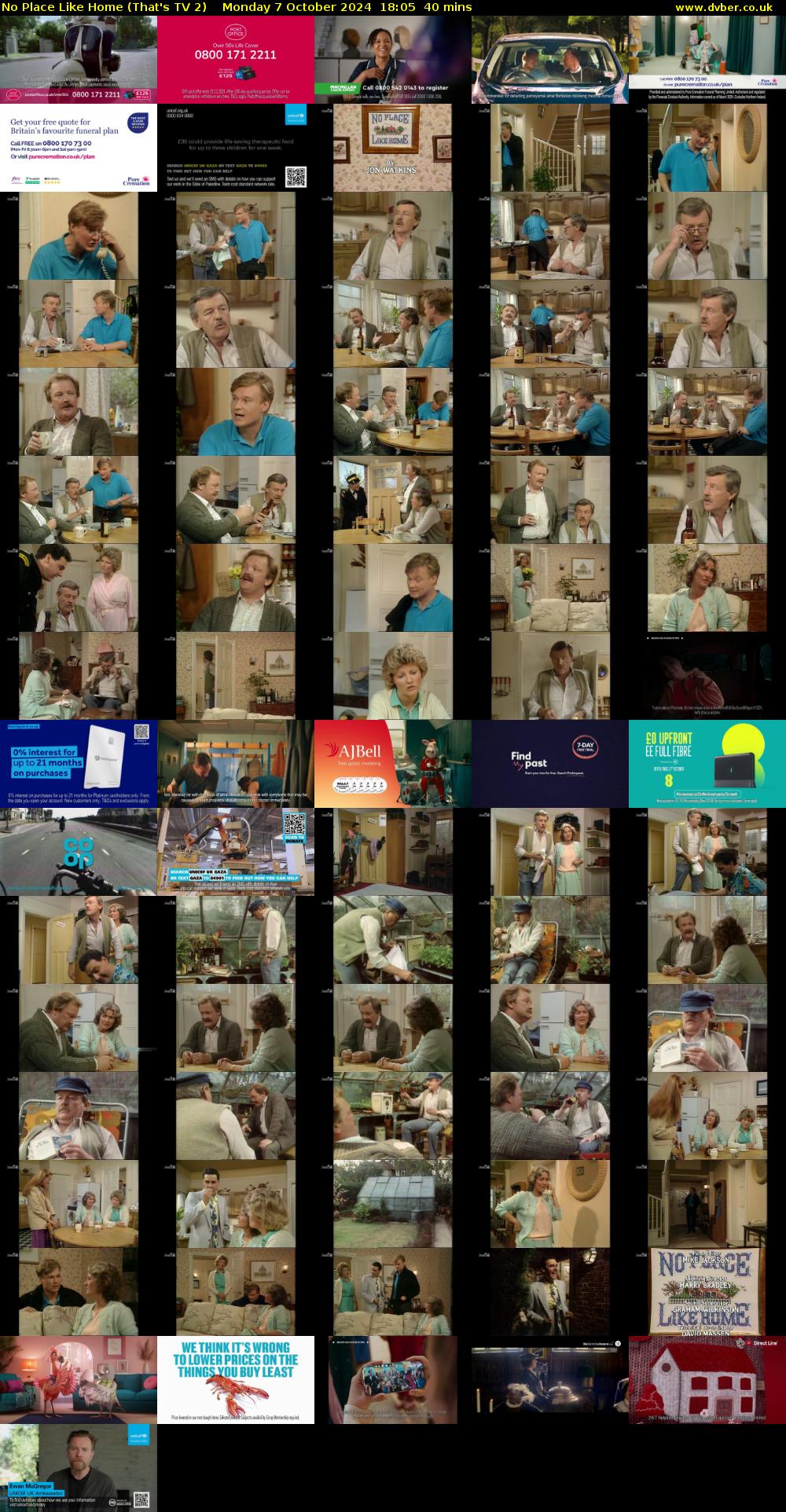 No Place Like Home (That's TV 2) Monday 7 October 2024 18:05 - 18:45