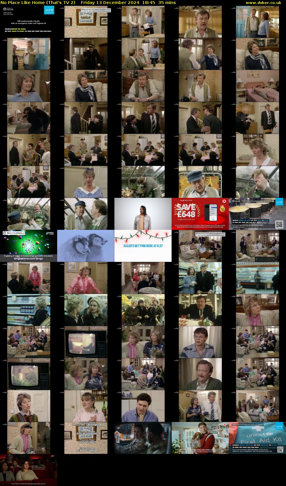 No Place Like Home (That's TV 2) Friday 13 December 2024 18:45 - 19:20