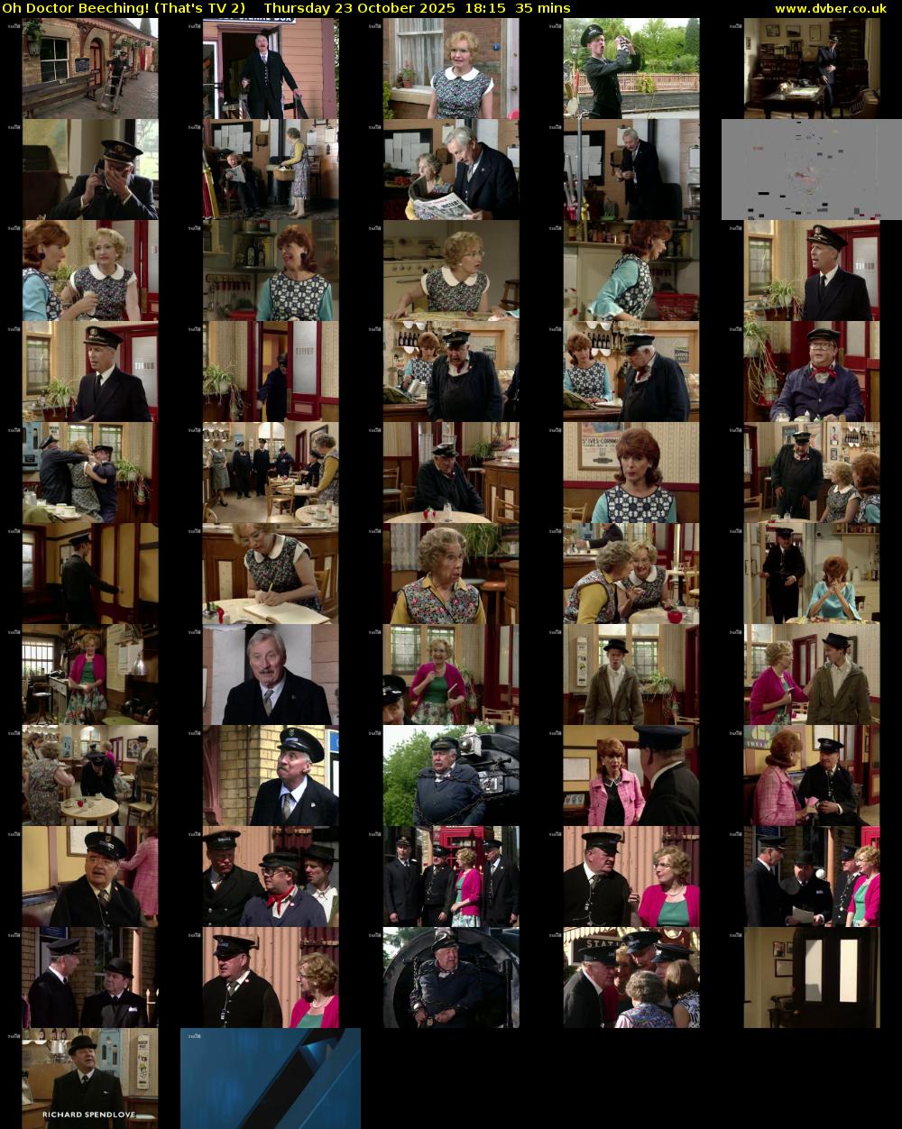 Oh Doctor Beeching! (That's TV 2) Thursday 23 October 2025 18:15 - 18:50