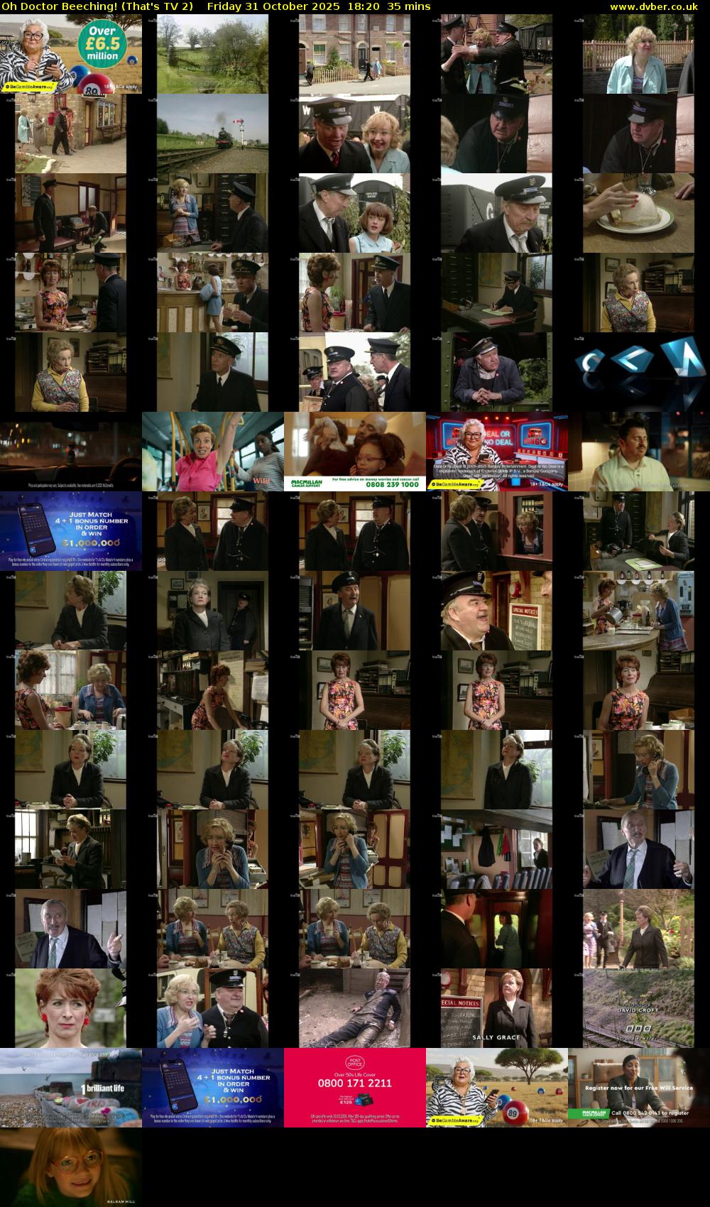 Oh Doctor Beeching! (That's TV 2) Friday 31 October 2025 18:20 - 18:55